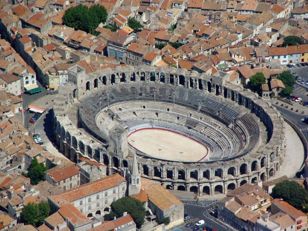 Arles arena France